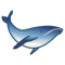 Whale emoji on Emojidex